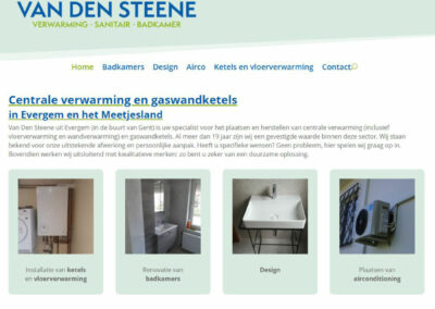 Van den Steene Branko: Verwarming – Sanitair – Badkamers
